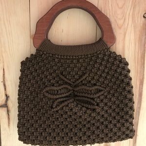 Macrame purse